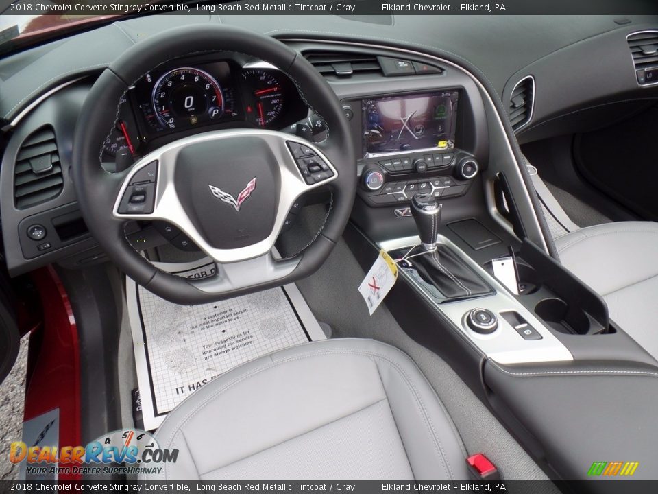 Controls of 2018 Chevrolet Corvette Stingray Convertible Photo #25