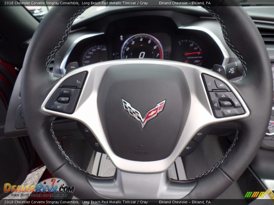 2018 Chevrolet Corvette Stingray Convertible Steering Wheel Photo #27