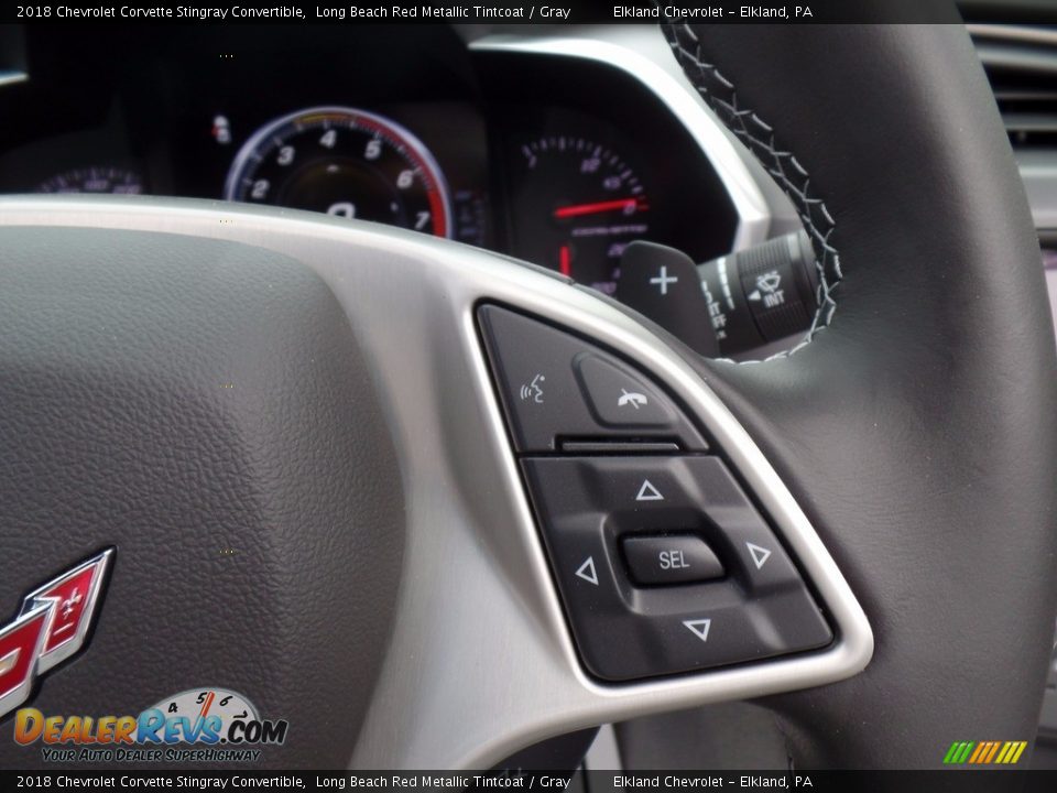 Controls of 2018 Chevrolet Corvette Stingray Convertible Photo #28