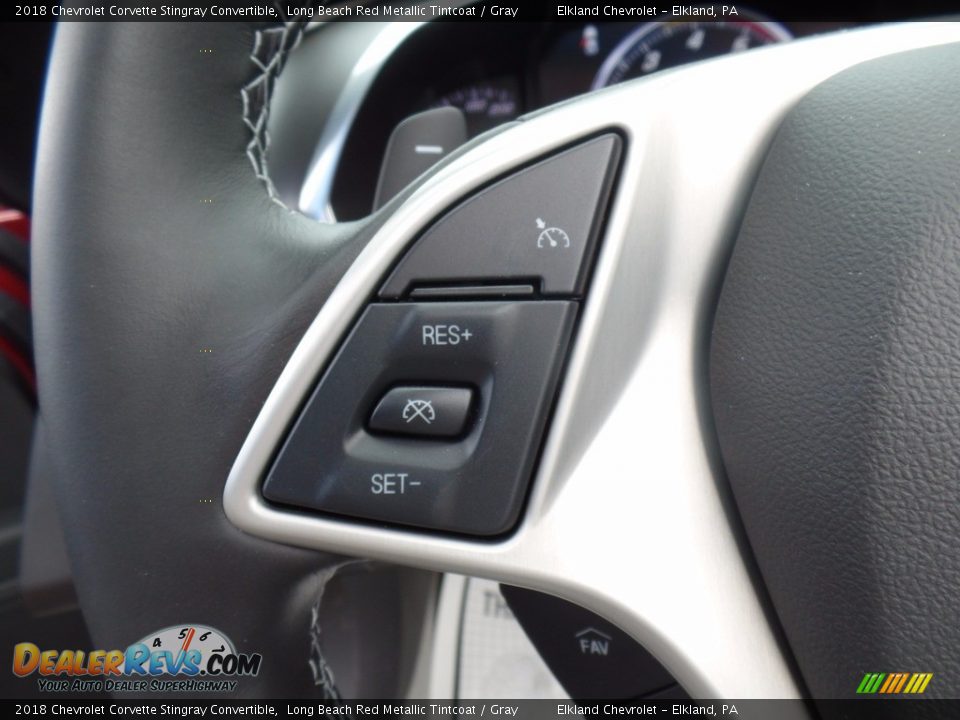 Controls of 2018 Chevrolet Corvette Stingray Convertible Photo #29