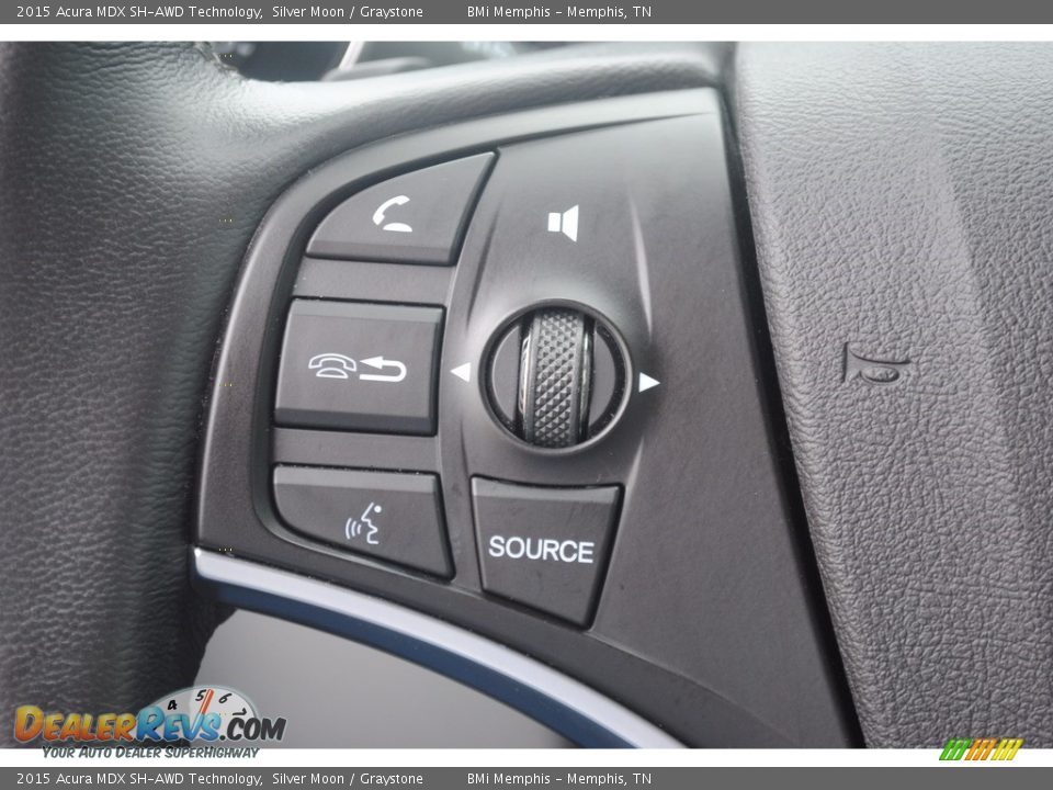 2015 Acura MDX SH-AWD Technology Silver Moon / Graystone Photo #14