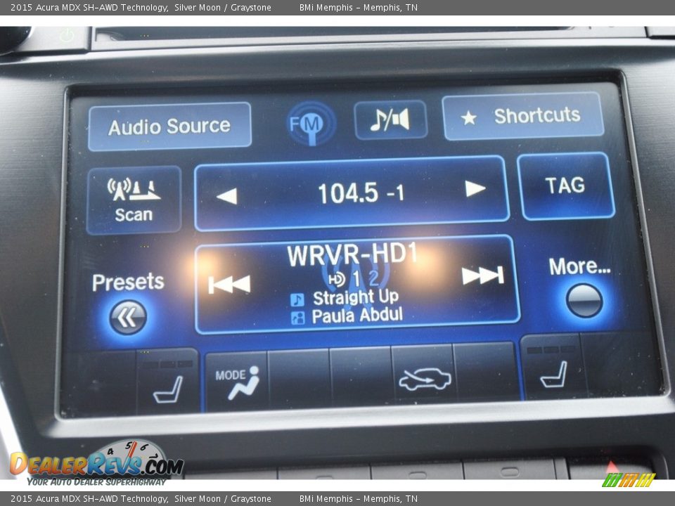 2015 Acura MDX SH-AWD Technology Silver Moon / Graystone Photo #20