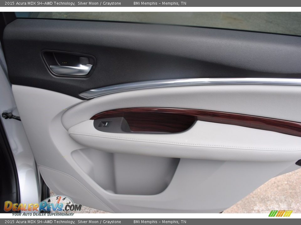 2015 Acura MDX SH-AWD Technology Silver Moon / Graystone Photo #26