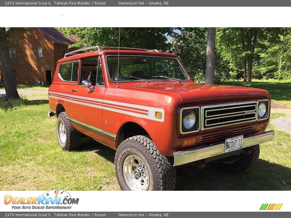 Front 3/4 View of 1979 International Scout II  Photo #3