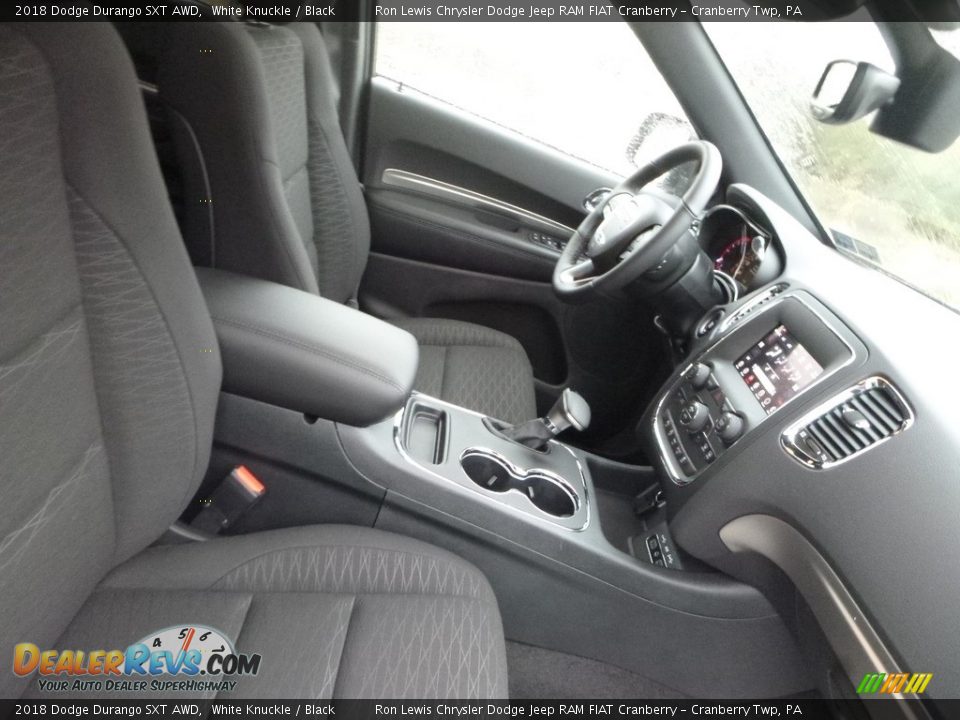 2018 Dodge Durango SXT AWD White Knuckle / Black Photo #10