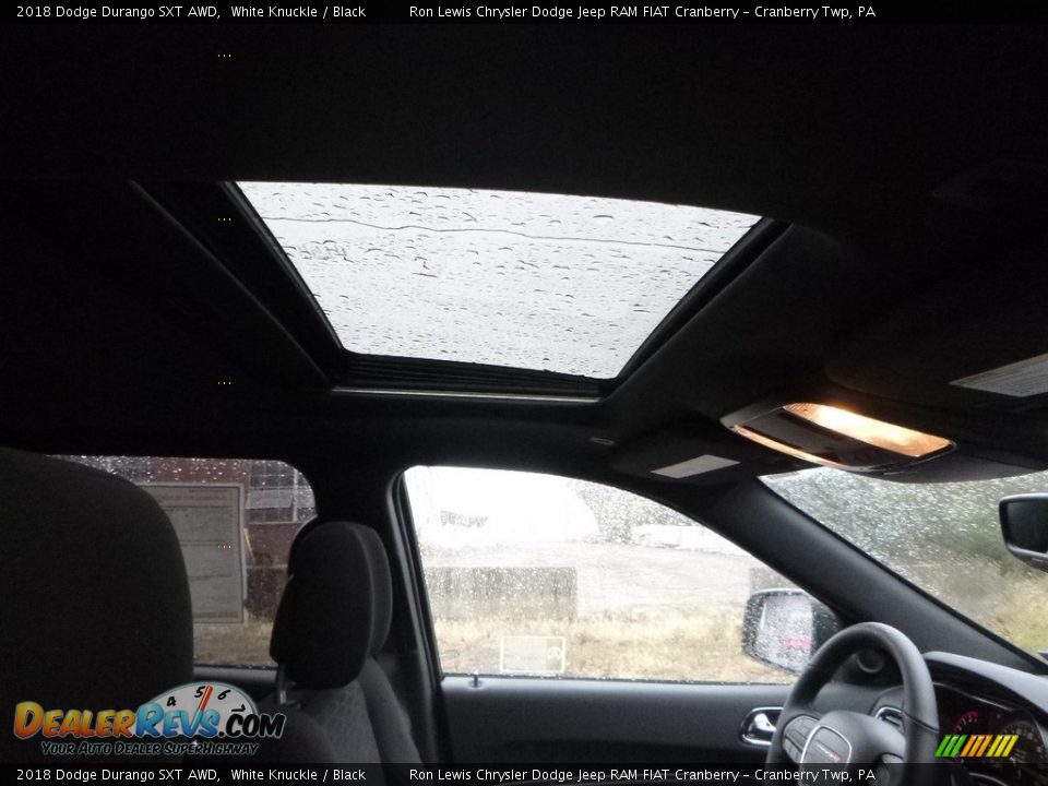 2018 Dodge Durango SXT AWD White Knuckle / Black Photo #12