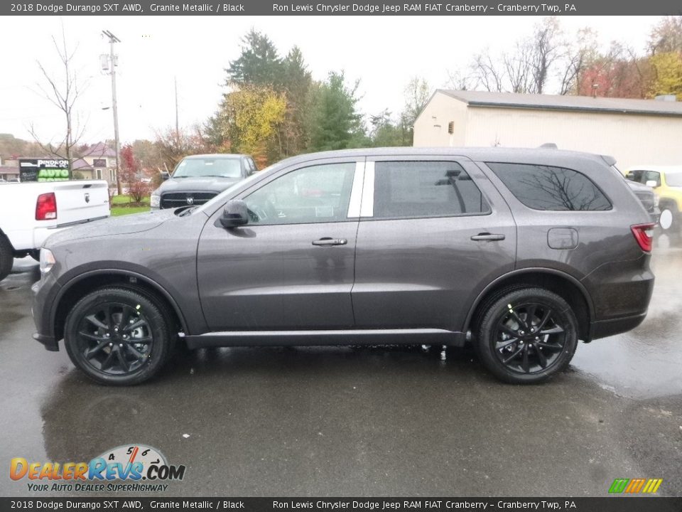 2018 Dodge Durango SXT AWD Granite Metallic / Black Photo #2
