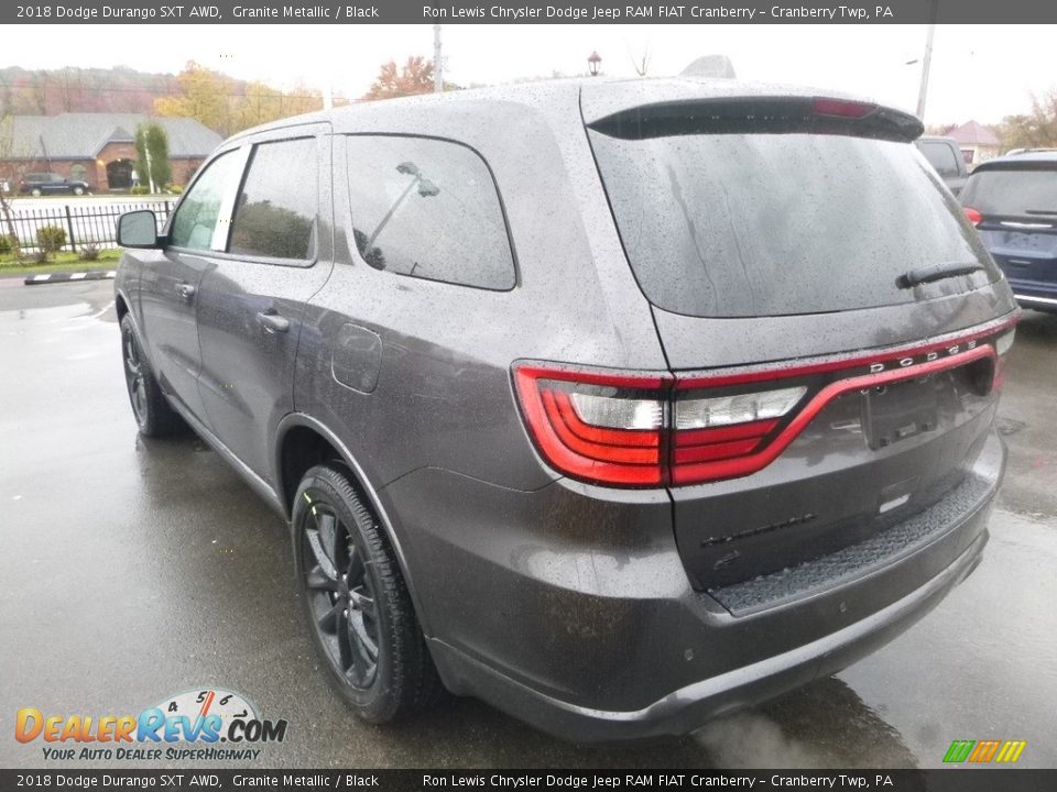 2018 Dodge Durango SXT AWD Granite Metallic / Black Photo #3