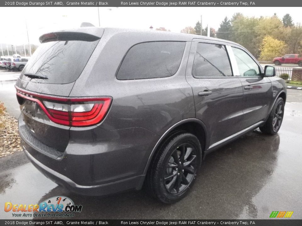 2018 Dodge Durango SXT AWD Granite Metallic / Black Photo #5