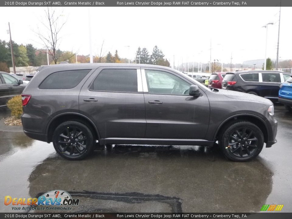 2018 Dodge Durango SXT AWD Granite Metallic / Black Photo #6