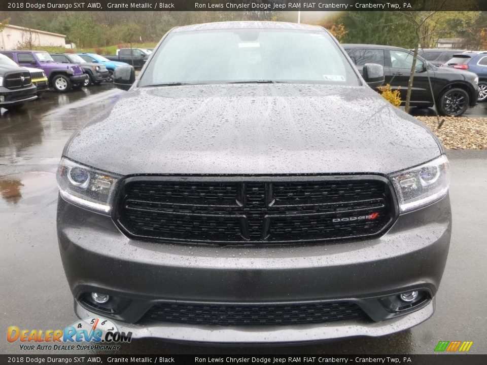 2018 Dodge Durango SXT AWD Granite Metallic / Black Photo #8