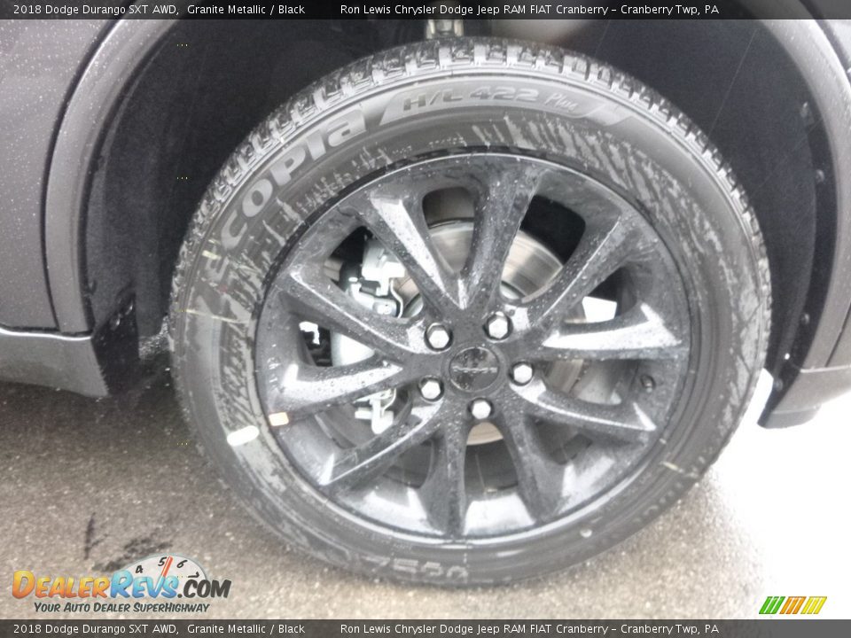 2018 Dodge Durango SXT AWD Granite Metallic / Black Photo #9