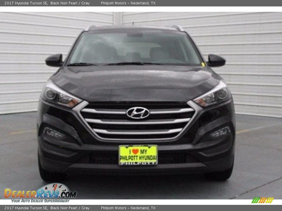 2017 Hyundai Tucson SE Black Noir Pearl / Gray Photo #2