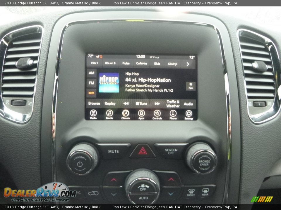 2018 Dodge Durango SXT AWD Granite Metallic / Black Photo #16
