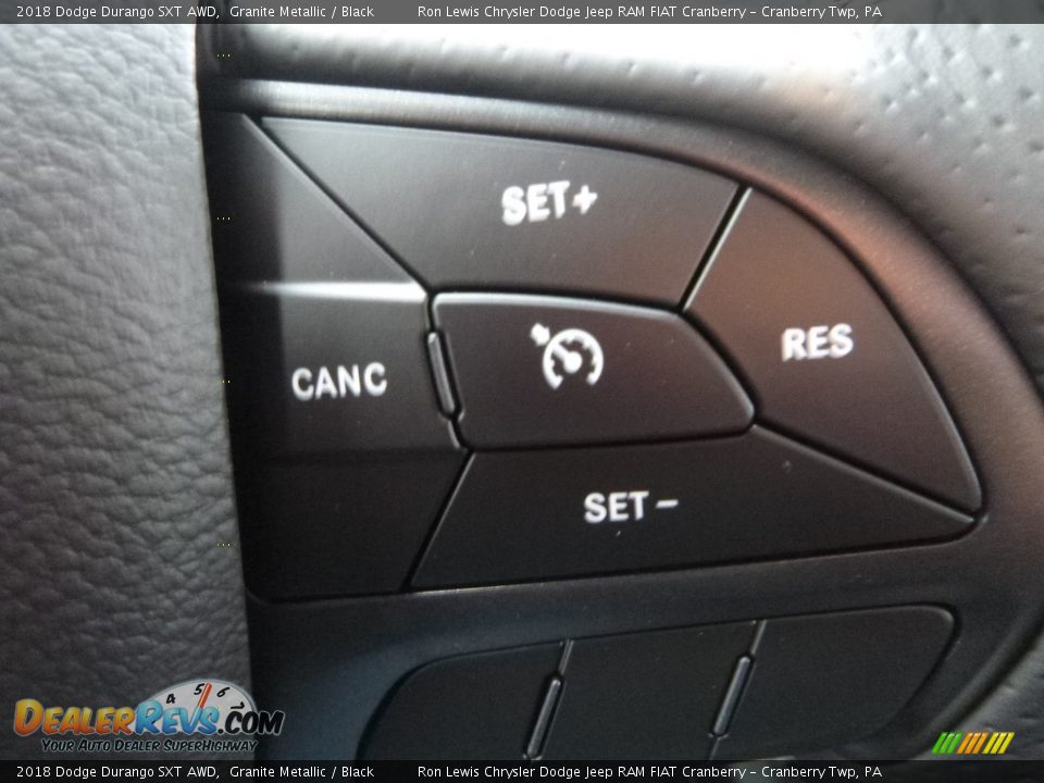 2018 Dodge Durango SXT AWD Granite Metallic / Black Photo #19