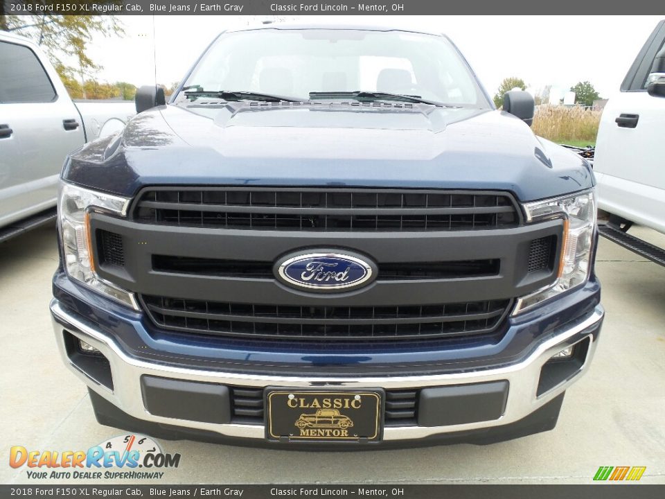 2018 Ford F150 XL Regular Cab Blue Jeans / Earth Gray Photo #2