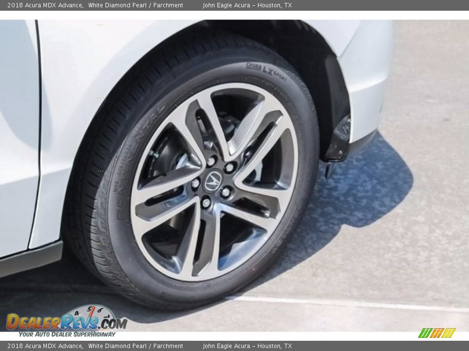 2018 Acura MDX Advance White Diamond Pearl / Parchment Photo #11