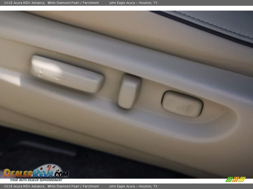 2018 Acura MDX Advance White Diamond Pearl / Parchment Photo #14