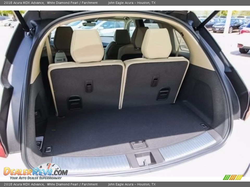 2018 Acura MDX Advance White Diamond Pearl / Parchment Photo #19