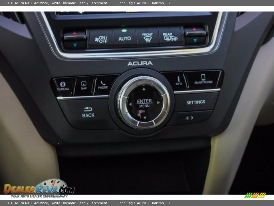 2018 Acura MDX Advance White Diamond Pearl / Parchment Photo #30