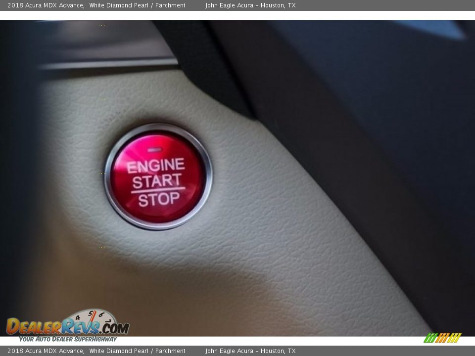 2018 Acura MDX Advance White Diamond Pearl / Parchment Photo #31