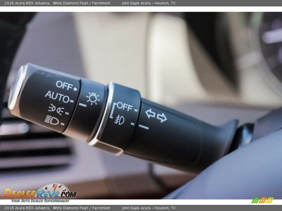 2018 Acura MDX Advance White Diamond Pearl / Parchment Photo #33