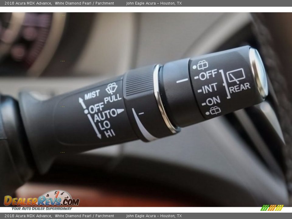 2018 Acura MDX Advance White Diamond Pearl / Parchment Photo #34
