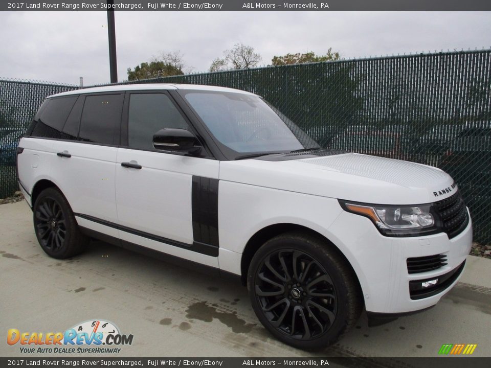 2017 Land Rover Range Rover Supercharged Fuji White / Ebony/Ebony Photo #1