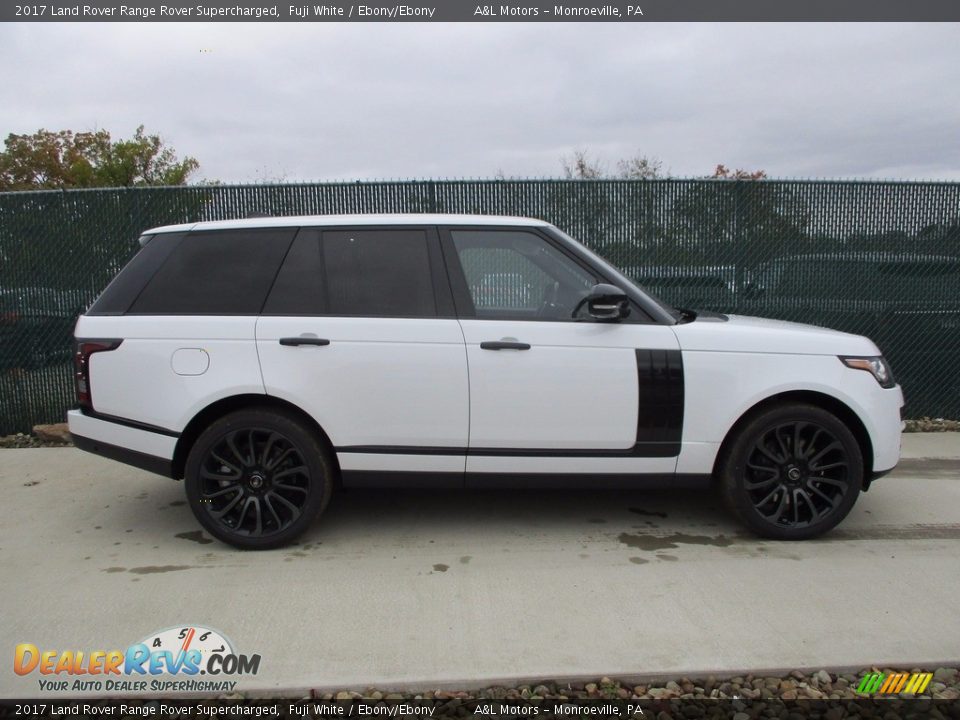 2017 Land Rover Range Rover Supercharged Fuji White / Ebony/Ebony Photo #2