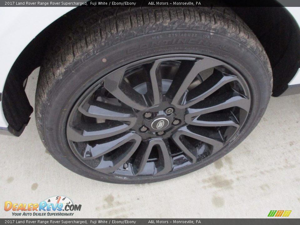 2017 Land Rover Range Rover Supercharged Fuji White / Ebony/Ebony Photo #5