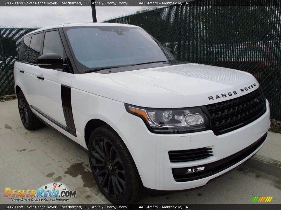 2017 Land Rover Range Rover Supercharged Fuji White / Ebony/Ebony Photo #6