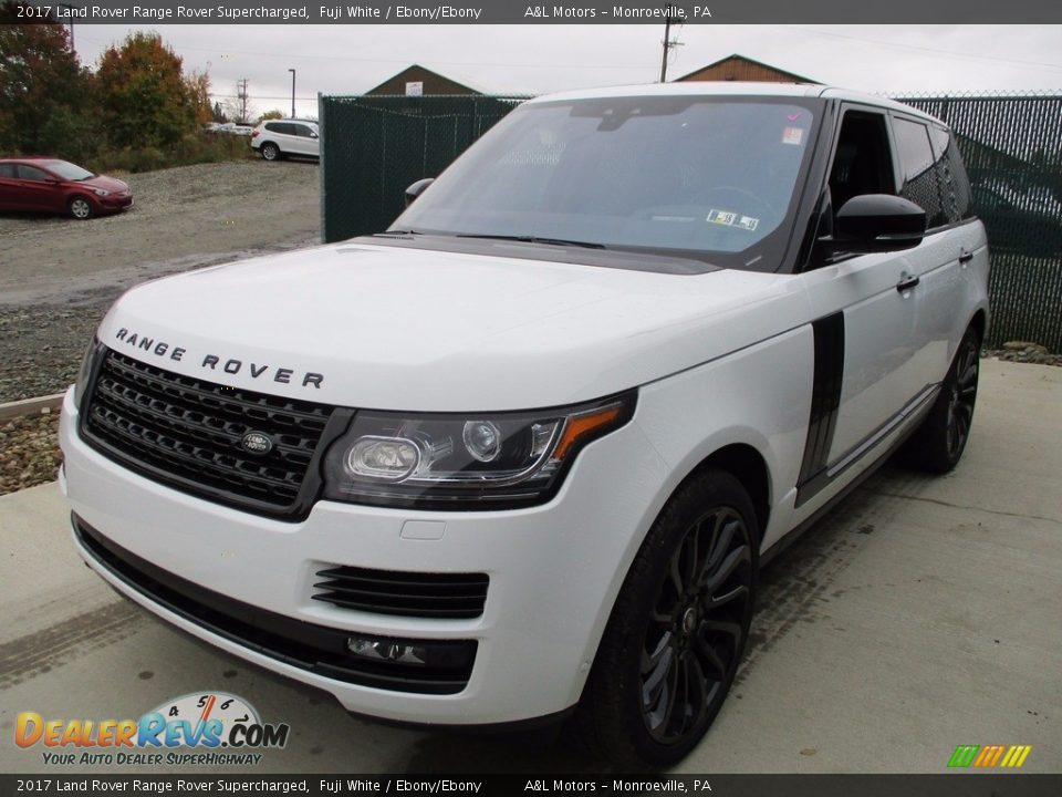 2017 Land Rover Range Rover Supercharged Fuji White / Ebony/Ebony Photo #8