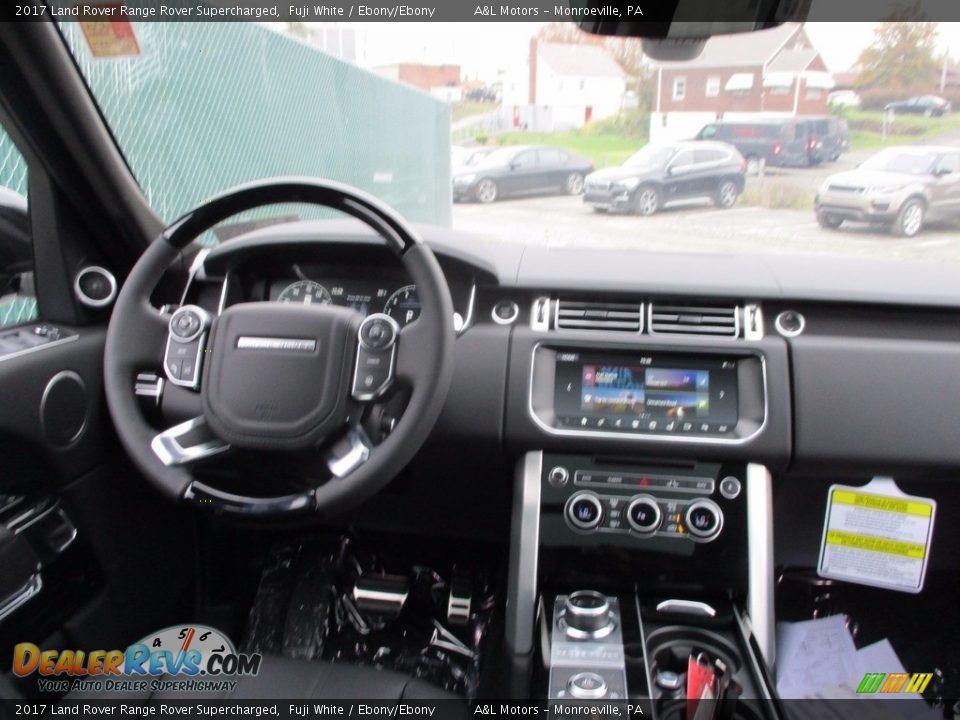 2017 Land Rover Range Rover Supercharged Fuji White / Ebony/Ebony Photo #13