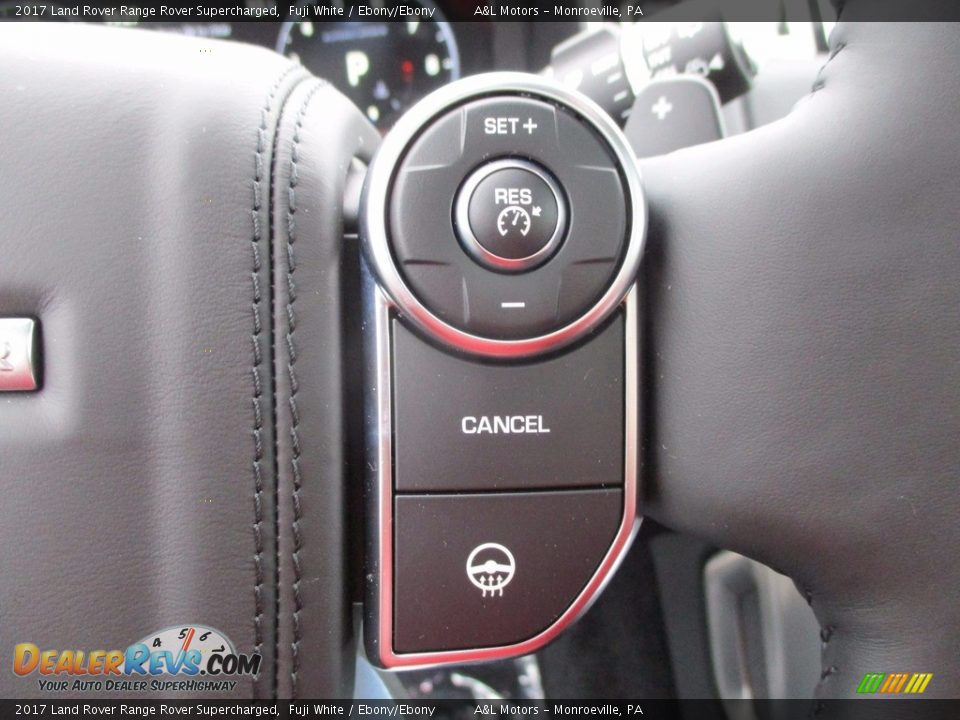 2017 Land Rover Range Rover Supercharged Fuji White / Ebony/Ebony Photo #17