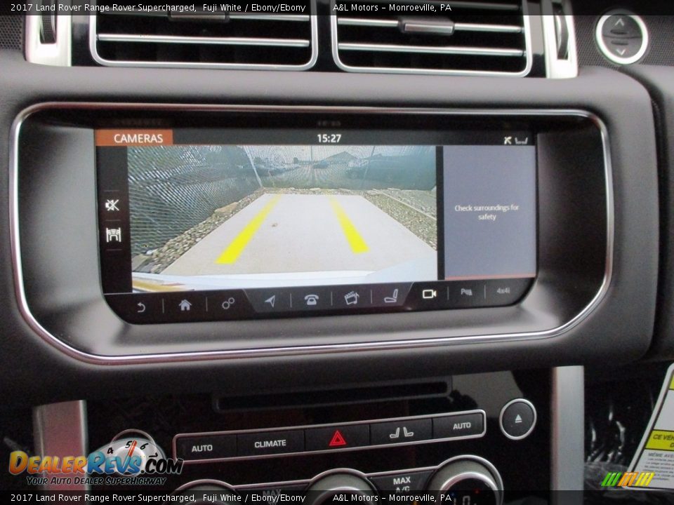 2017 Land Rover Range Rover Supercharged Fuji White / Ebony/Ebony Photo #18