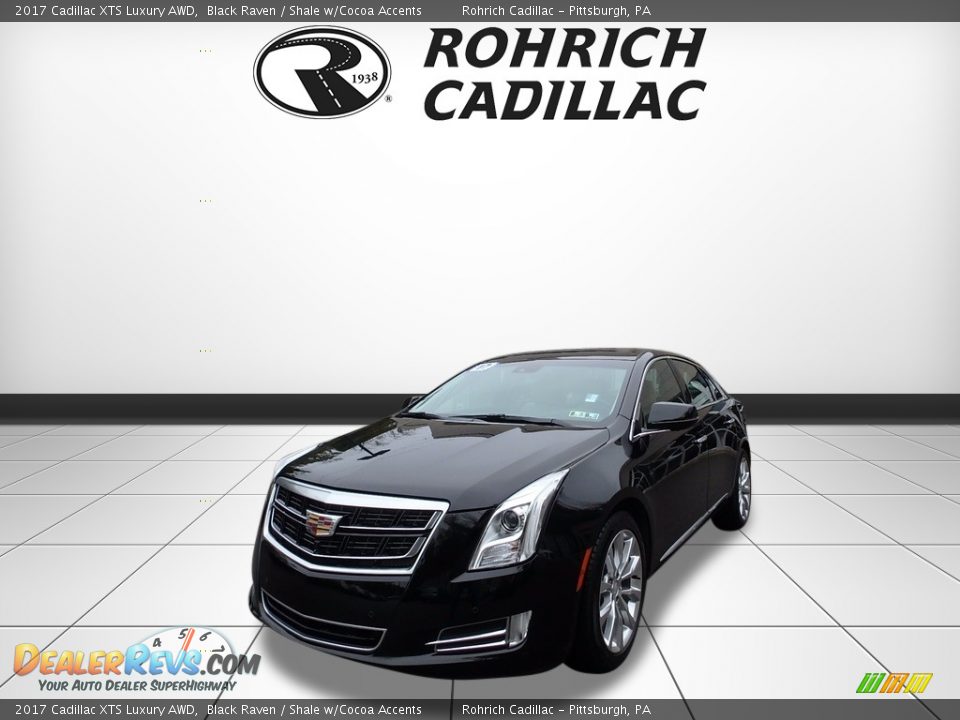 2017 Cadillac XTS Luxury AWD Black Raven / Shale w/Cocoa Accents Photo #1