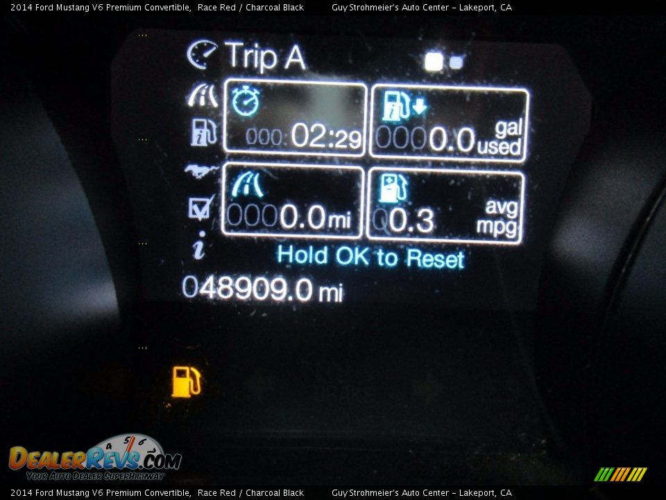 2014 Ford Mustang V6 Premium Convertible Race Red / Charcoal Black Photo #11