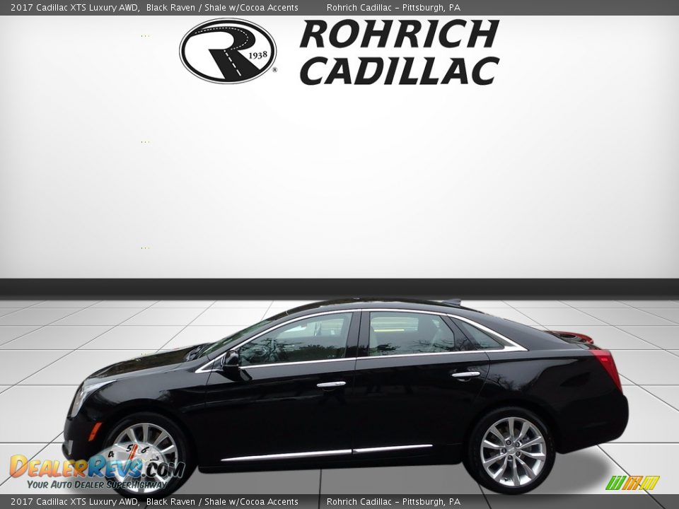 2017 Cadillac XTS Luxury AWD Black Raven / Shale w/Cocoa Accents Photo #2