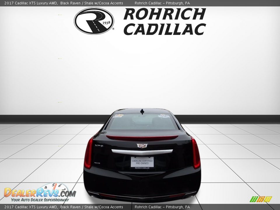 2017 Cadillac XTS Luxury AWD Black Raven / Shale w/Cocoa Accents Photo #4