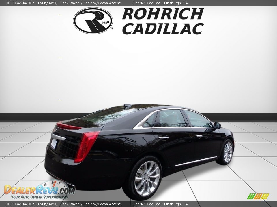 2017 Cadillac XTS Luxury AWD Black Raven / Shale w/Cocoa Accents Photo #5