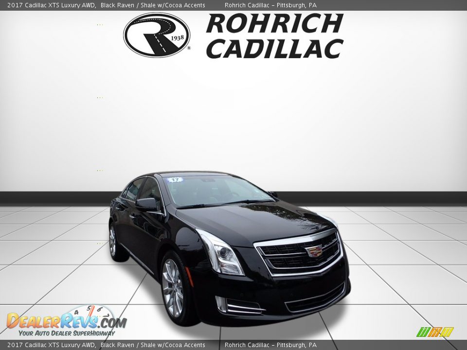 2017 Cadillac XTS Luxury AWD Black Raven / Shale w/Cocoa Accents Photo #7