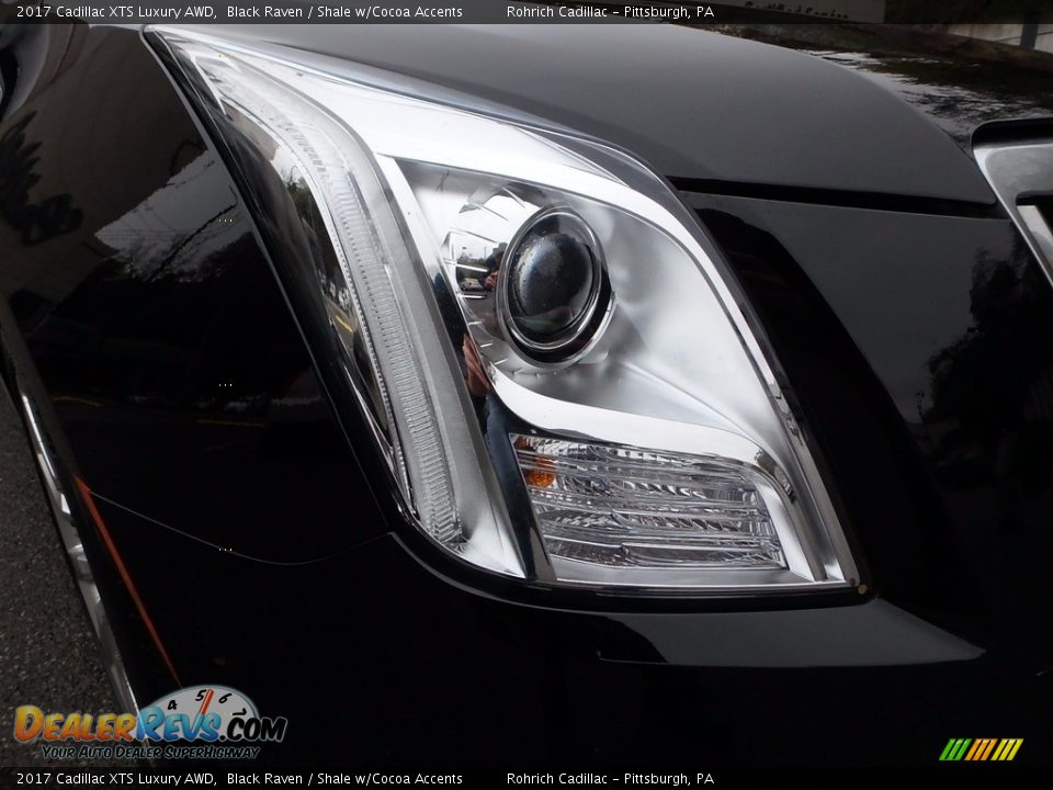 2017 Cadillac XTS Luxury AWD Black Raven / Shale w/Cocoa Accents Photo #10