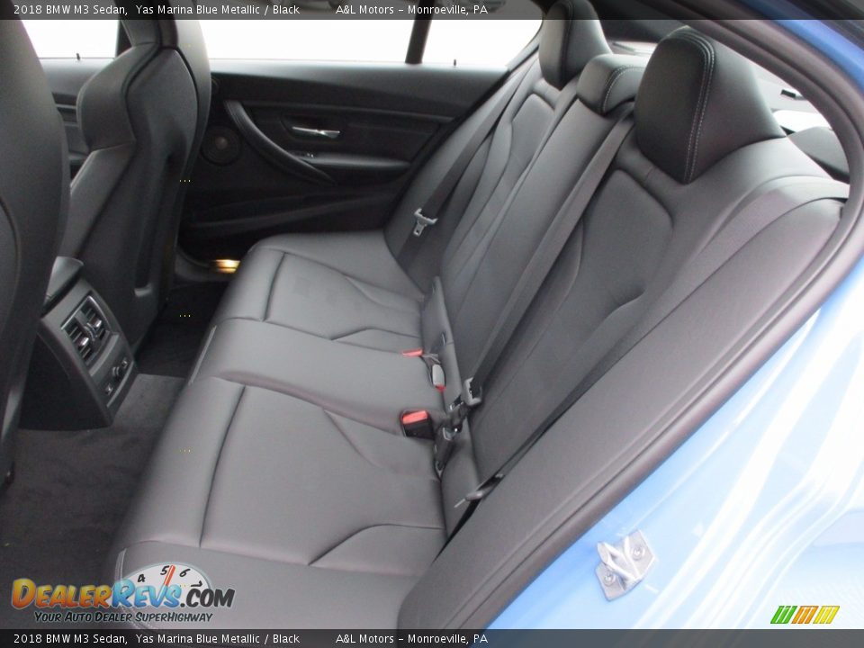 Rear Seat of 2018 BMW M3 Sedan Photo #12