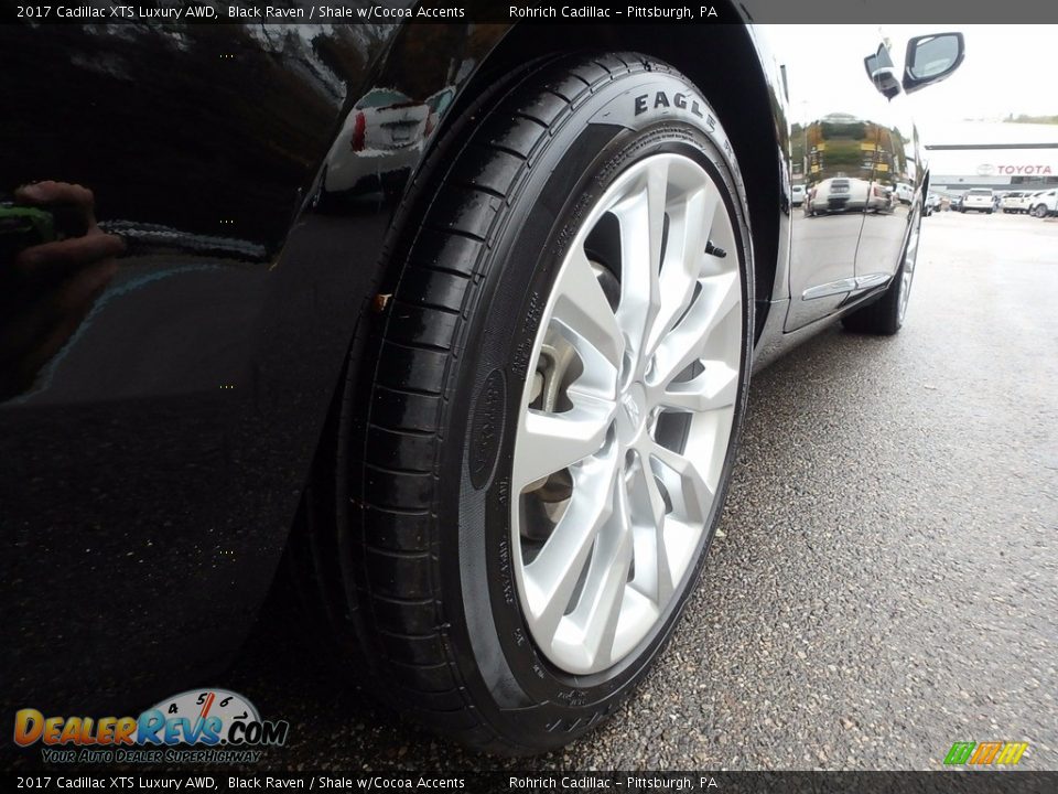 2017 Cadillac XTS Luxury AWD Black Raven / Shale w/Cocoa Accents Photo #12