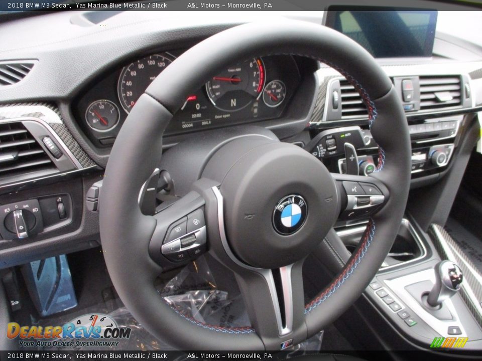 2018 BMW M3 Sedan Steering Wheel Photo #13