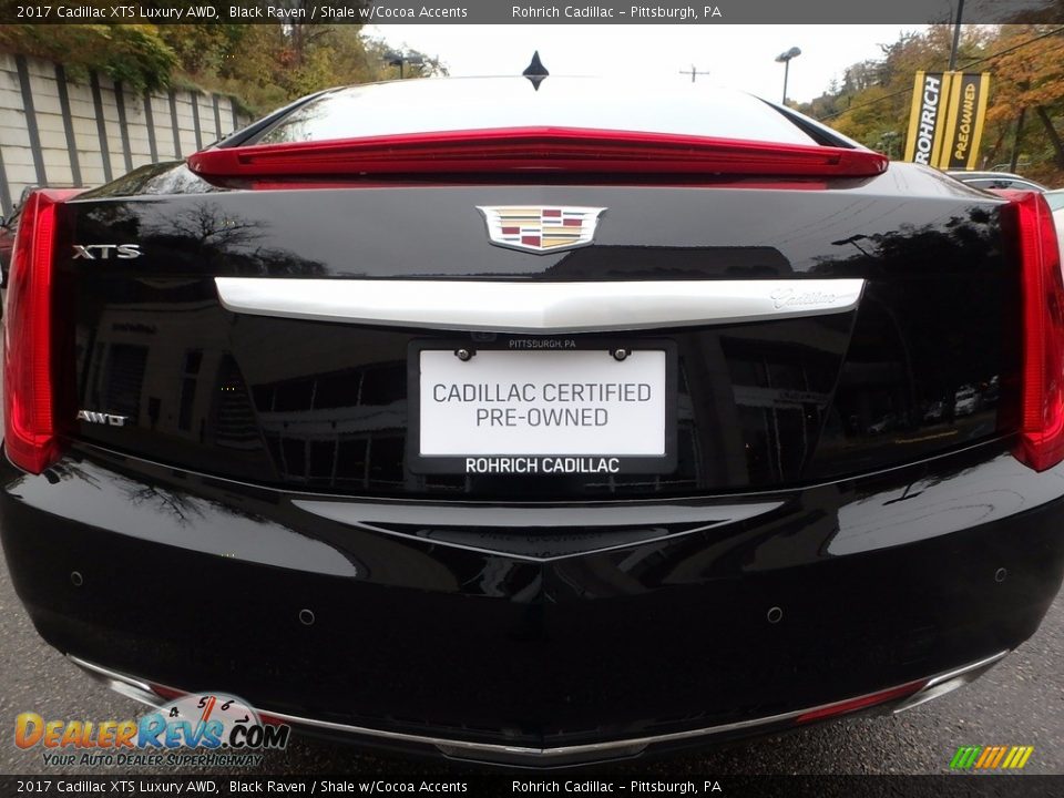 2017 Cadillac XTS Luxury AWD Black Raven / Shale w/Cocoa Accents Photo #13