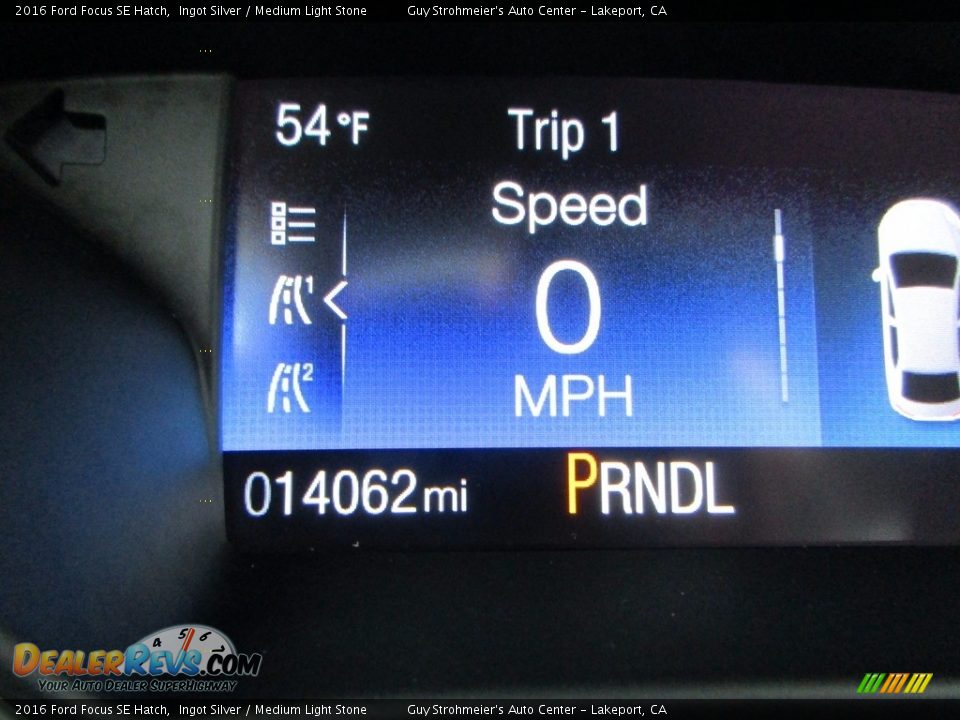 2016 Ford Focus SE Hatch Ingot Silver / Medium Light Stone Photo #11