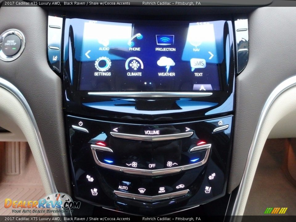 2017 Cadillac XTS Luxury AWD Black Raven / Shale w/Cocoa Accents Photo #17