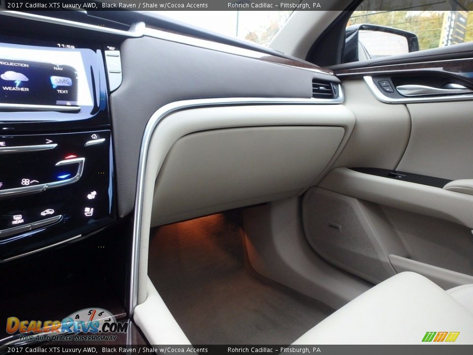 2017 Cadillac XTS Luxury AWD Black Raven / Shale w/Cocoa Accents Photo #20