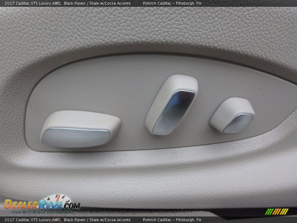 2017 Cadillac XTS Luxury AWD Black Raven / Shale w/Cocoa Accents Photo #22